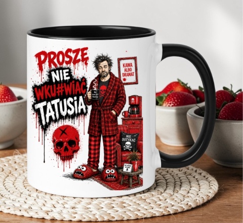 Kubek z nadrukiem prezent dla TATY Dzień Ojca Tata Teść