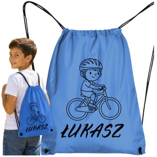 Worek na buty kapcie Plecak do Szkoły Przedszkola z imieniem Dziecka wzory