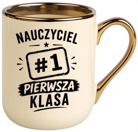 Kubek PREMIUM prezent z dedykacją Dzień Nauczyciela koniec Roku Szkolnego