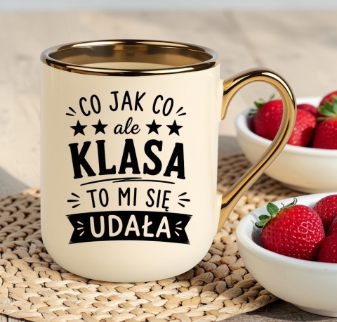 Kubek PREMIUM prezent z dedykacją Dzień Nauczyciela koniec Roku Szkolnego