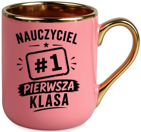 Kubek PREMIUM prezent z dedykacją Dzień Nauczyciela koniec Roku Szkolnego