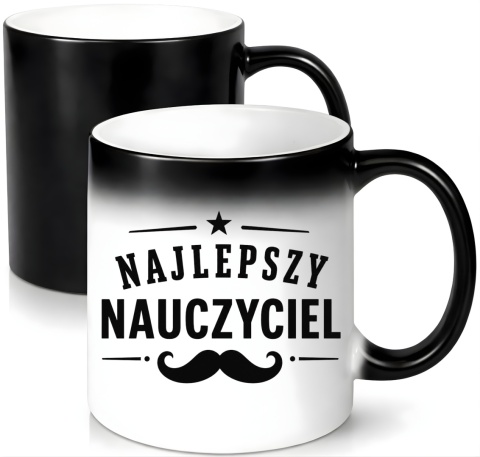 Kubek magiczny oryginalny prezent Dzień Nauczyciela koniec Roku Szkolnego