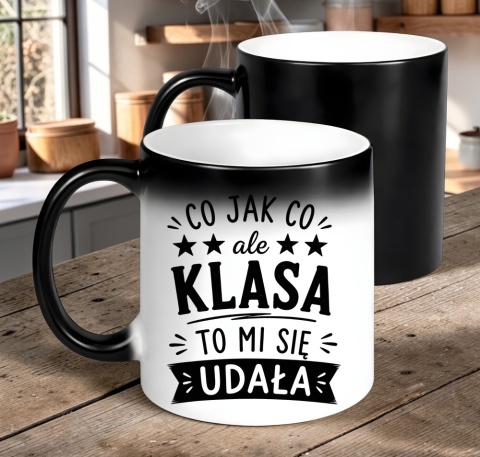 Kubek magiczny oryginalny prezent Dzień Nauczyciela koniec Roku Szkolnego