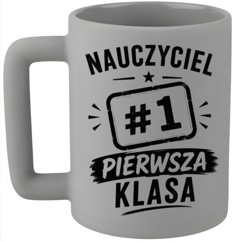 Kubek 400ml DUŻY oryginalny prezent Dzień Nauczyciela koniec Roku Szkolnego