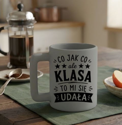 Kubek 400ml DUŻY oryginalny prezent Dzień Nauczyciela koniec Roku Szkolnego
