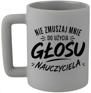Kubek 400ml DUŻY oryginalny prezent Dzień Nauczyciela koniec Roku Szkolnego