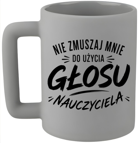 Kubek 400ml DUŻY oryginalny prezent Dzień Nauczyciela koniec Roku Szkolnego