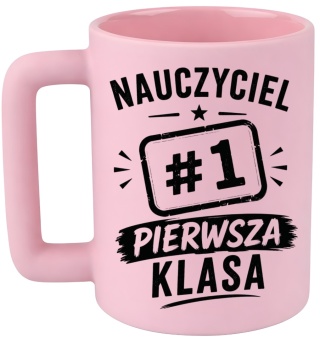 Kubek 400ml DUŻY oryginalny prezent Dzień Nauczyciela koniec Roku Szkolnego