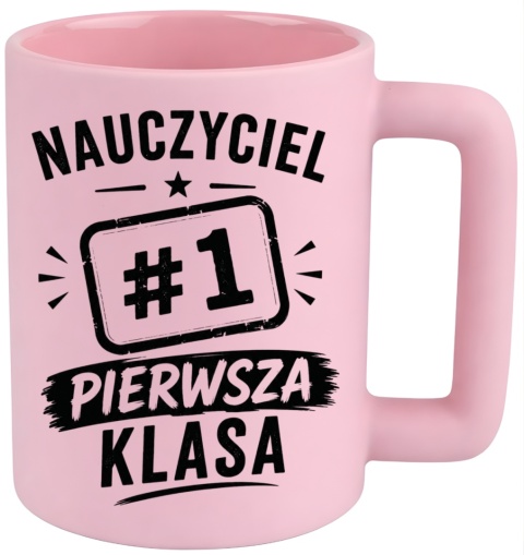 Kubek 400ml DUŻY oryginalny prezent Dzień Nauczyciela koniec Roku Szkolnego