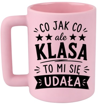Kubek 400ml DUŻY oryginalny prezent Dzień Nauczyciela koniec Roku Szkolnego