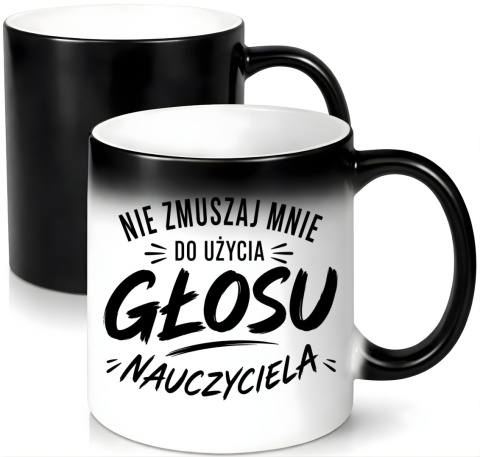 Kubek magiczny oryginalny prezent Dzień Nauczyciela koniec Roku Szkolnego