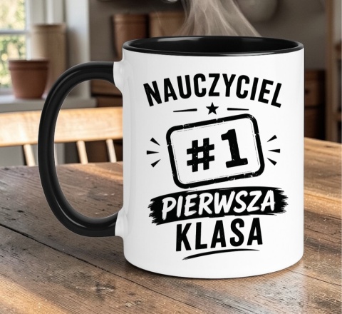 Kubek z nadrukiem śmieszny prezent Dzień Nauczyciela koniec Roku Szkolnego