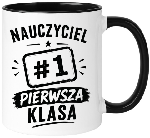Kubek z nadrukiem śmieszny prezent Dzień Nauczyciela koniec Roku Szkolnego