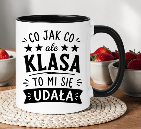 Kubek z nadrukiem śmieszny prezent Dzień Nauczyciela koniec Roku Szkolnego