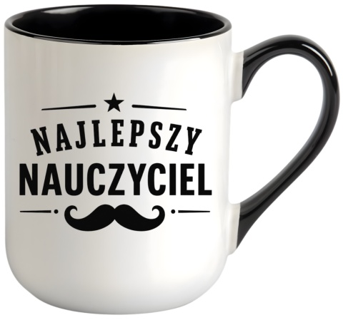 Kubek z nadrukiem śmieszny prezent Dzień Nauczyciela koniec Roku Szkolnego