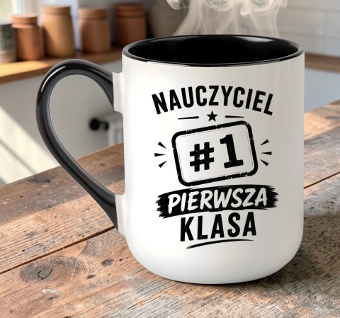 Kubek z nadrukiem śmieszny prezent Dzień Nauczyciela koniec Roku Szkolnego