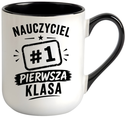Kubek z nadrukiem śmieszny prezent Dzień Nauczyciela koniec Roku Szkolnego