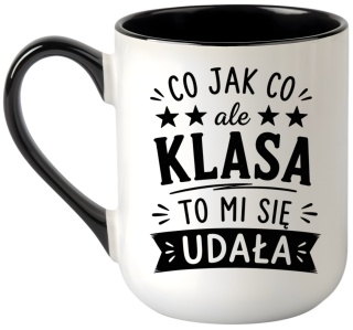 Kubek z nadrukiem śmieszny prezent Dzień Nauczyciela koniec Roku Szkolnego