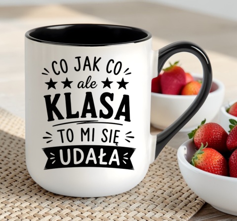 Kubek z nadrukiem śmieszny prezent Dzień Nauczyciela koniec Roku Szkolnego