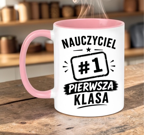 Kubek z nadrukiem śmieszny prezent Dzień Nauczyciela koniec Roku Szkolnego