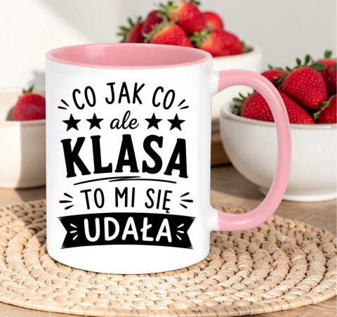 Kubek z nadrukiem śmieszny prezent Dzień Nauczyciela koniec Roku Szkolnego