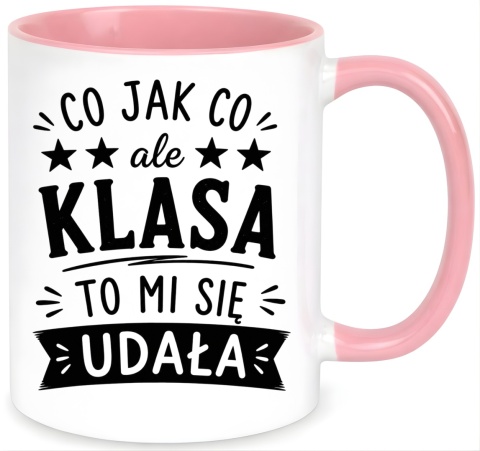 Kubek z nadrukiem śmieszny prezent Dzień Nauczyciela koniec Roku Szkolnego
