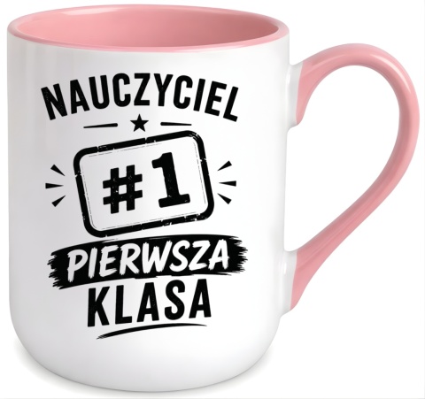 Kubek z nadrukiem śmieszny prezent Dzień Nauczyciela koniec Roku Szkolnego