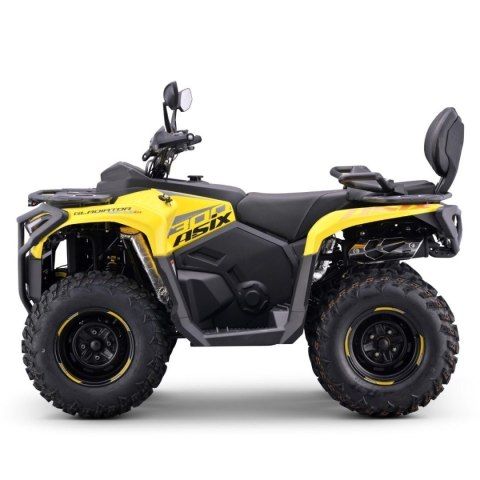 Quad ASIX GLADIATOR 200 4T T3B żółty - homologacja