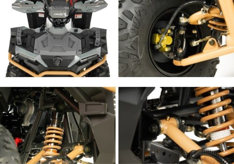 Quad ASIX GRIZZLY 125 4T 1+R automat niebieski