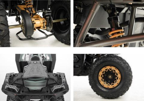 Quad ASIX GRIZZLY 125 4T 3+R półautomat pomarańczowy