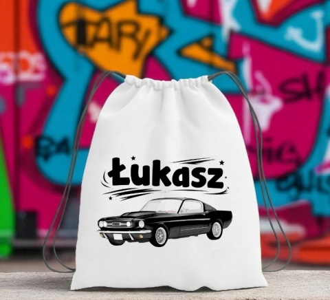 Worek na buty kapcie Plecak do Szkoły Przedszkola z imieniem Dziecka wzory