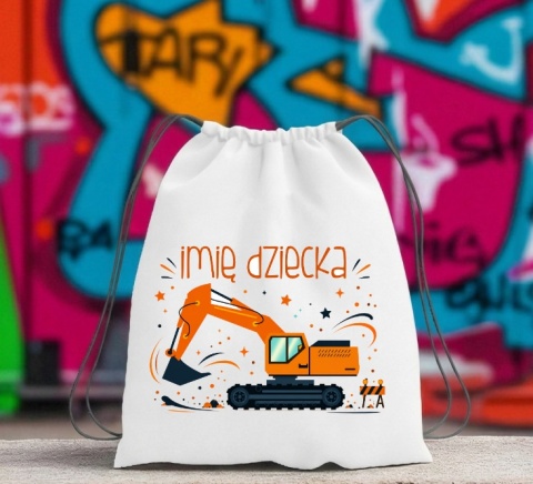 Worek na buty kapcie Plecak do Szkoły Przedszkola z imieniem Dziecka wzory