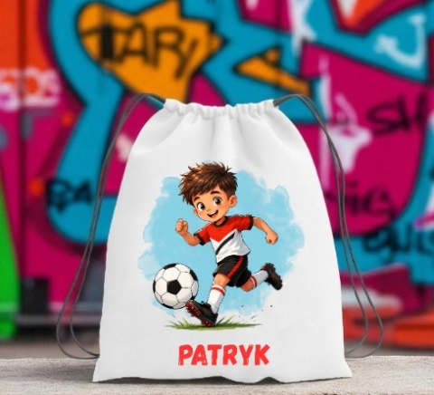 Worek na buty kapcie Plecak do Szkoły Przedszkola z imieniem Dziecka wzory