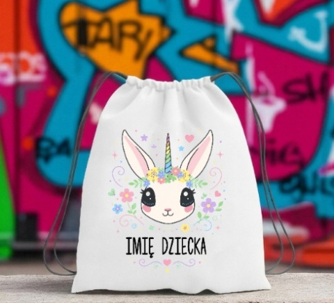 Worek na buty kapcie Plecak do Szkoły Przedszkola z imieniem Dziecka wzory