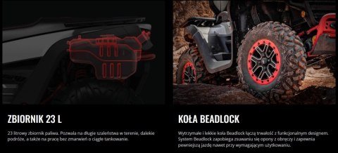 Quad SEGWAY AT10 WL EPS Limited (T3b) Homologacja