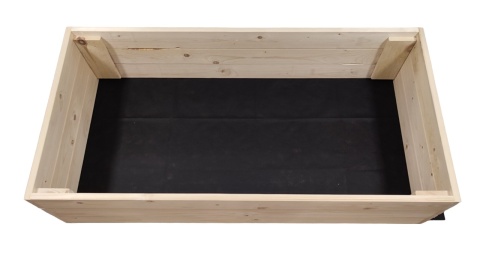 Warzywniak drewniany Zielnik Skrzynia na warzywa Inspekt Grządka 120x60x27