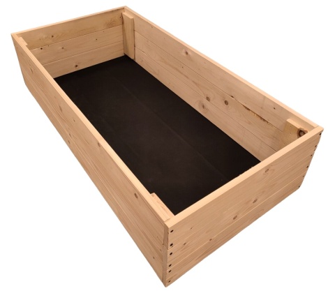 Warzywniak drewniany Zielnik Skrzynia na warzywa Inspekt Grządka 120x60x27